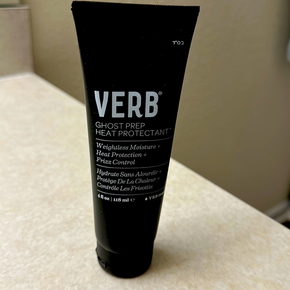 Verb ghost prep heat protectant 4 oz brand new